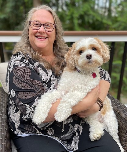 michelle and nilla on deck